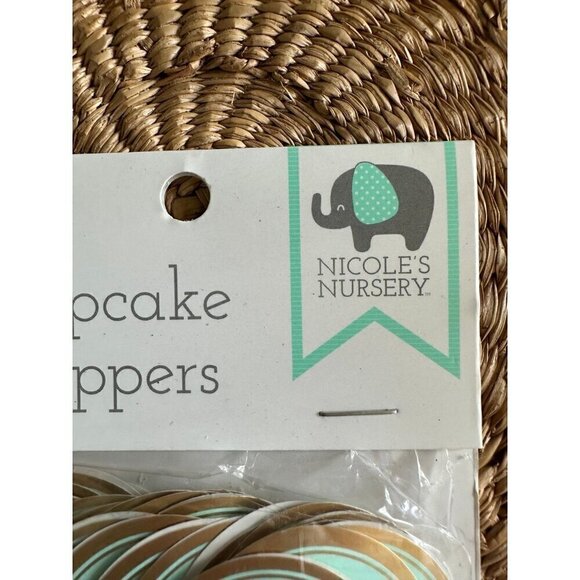 Nicole’s Nursery 24 piece OH BABY! Cupcake Toppers - Picture 2 of 5